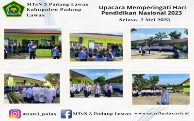 Upacara Memperingati Hari Pendidikan Nasional 2023