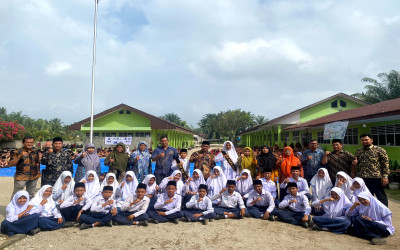 Pelantikan Pengurus OSIM dan UKS MTsN 3 Padang Lawas Tahun 2023